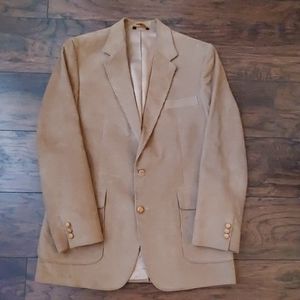 Haggar, Khaki Colored, Corduroy Blazer